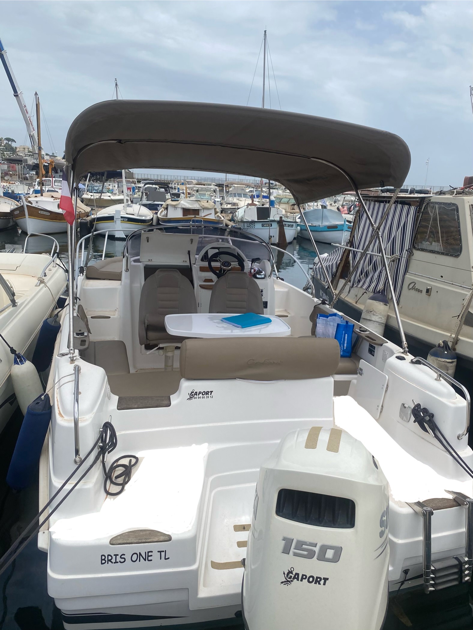 slider 7 B2 Marine Cap Ferret 672 Sun Deck Premium